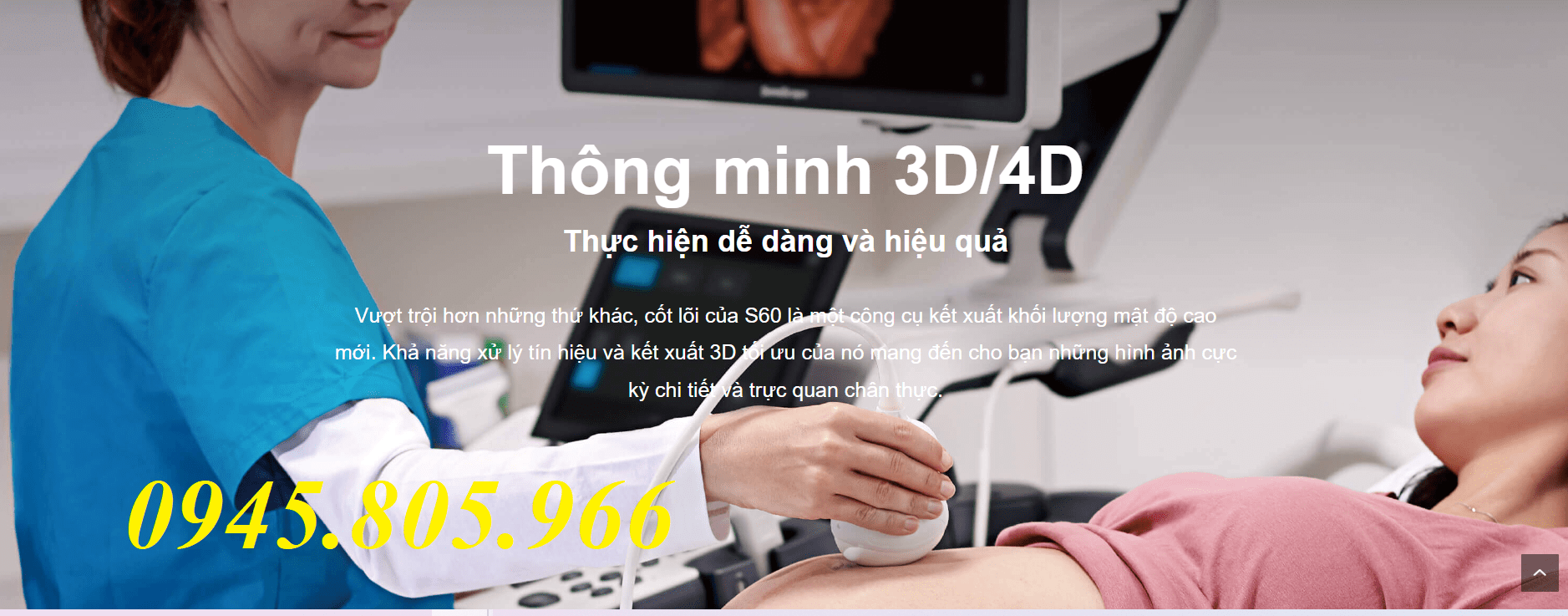 Máy siêu âm 5D/6D Sonoscape S60